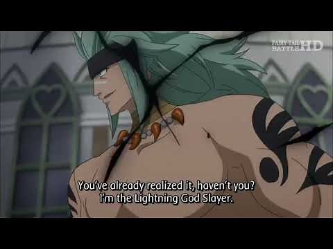 Fairy Tail | Laxus vs Orga vs Jura | Full HD 60fps