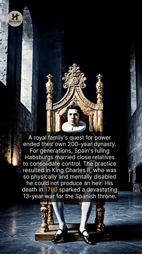 How inbreeding led to the downfall of one of Europes most powerful royal families. | The History Archives