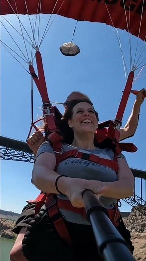 base jump the bridge tandem base jumping at its finest