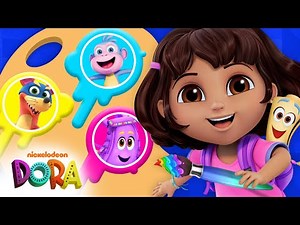 Guess the Missing Color Game w/ Dora & Boots! #4 | Dora & Friends