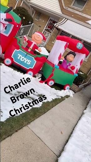 CHARLIE BROWN CHRISTMAS INFLATABLE OUTDOOR CHRISTMAS DECORATIONS #xmas #inflatables #christmas2025