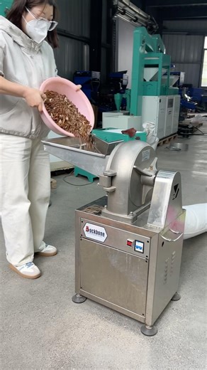 304 stainless steel grinder,use for grains and spices. #backbone #grinder #flourmill