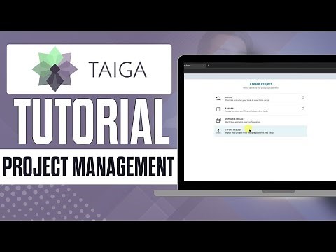 How to Set Up Agile Project Management in Taiga
