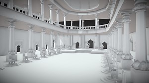 Raj Mahal (Royal Palace) - Download Free 3D model by chandan_p