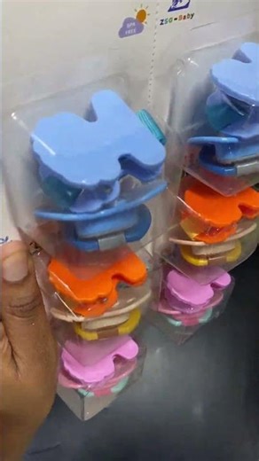 Baby pacifier with clip