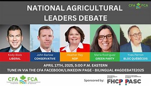 Federal candidates talk tariffs, trade, climate change and red tape at agricultural debate - AgCanada