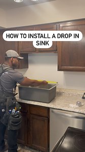 6.2K views · 30K reactions | Quick and easy drop in sink install  @zona_properties_inv_ . . . #diy #diyhomedecor #diyprojects #diydecor #diyideas #homedecor #homedesign #homerenovation #homeremodel #homereno #homerepairs #homerepair #construction #constructionlife #carpentry #carpenter #carpentryskills #carpenterlife #handyman #handymanservices #handyhusband #handyhubby #kitchendesign #kitchendecor #kitchen #kitcheninspiration #kitchenremodel | Zona Properties | Facebook