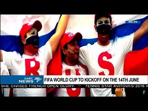 FIFA world cup to kickoff on the 14th June