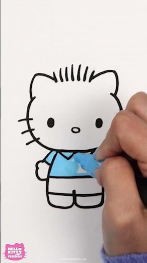 How to draw Dear Daniel! #DearDaniel #HelloKittyandFriends #Sanrio