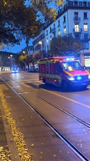 🚨 Night EMS Run in Geneva | Lights & Sirens