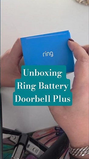 Unboxing Ring Battery Doorbell Plus #unboxing #ringdoorbell