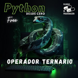 En este vídeo hablo acerca de los condicionales los cuales nos permiten controlar el flujo de nuestro programa. En este caso particular hablo de como declarar un if else de una línea en python. Operador ternario. Instagram: pildoras_de_programacion Tiktok: pil_programacion Facebook: facebook.com/pildorasprogramacion Youtube: youtube.com/@pildorasdeprogramacion | Pildoras de programación