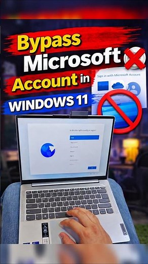 Microsoft Account Bypass During Windows 11 Installation | Easy & Simple Trick ✅