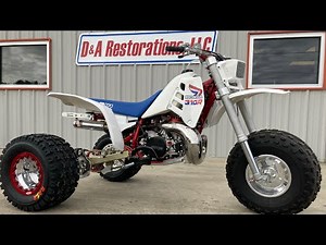 1985 Honda ATC250r big bore 310r D&A Restorations baddest around.