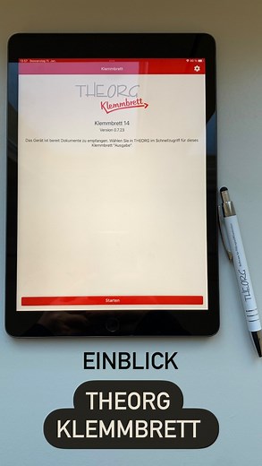 Im Praxisalltag gibt es viele Formulare und Dokumente, die von Ihren Patienten und Kunden gelesen, ausgefüllt und unterschrieben ✍️ werden müssen. Wollen Sie sich Papierkram 🗃️ sparen und diese Dokumente direkt digital auf dem Tablet ausfüllen und unterschreiben lassen? Dann ist das THEORG Klemmbrett genau das richtige Werkzeug für Sie 📋 Damit werden alle Unterlagen auf dem Tablet bearbeitet und in THEORG gespeichert. Das spart nicht nur Papier, sondern auch viel Zeit für die Verwaltung! Melde