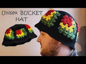 Crochet Bucket Hat for Beginners for Men and Women