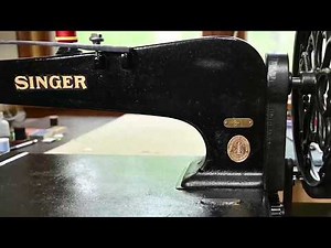 Singer 3-1 machine tour. This machine is in the original treadle as well. Vintage 1908.