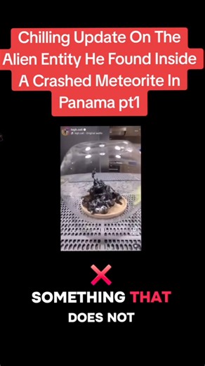 Chilling Update On The Alien Entity He Found Inside A Crashed Meteorite In Panama pt1 #secret #uk #usa #truestory #space #panamameteorite #panamacreature #panama #creature #fyp #panama #alien #venomkin #k25 #meteorite #Meteorite #Venom #fypvideo | Haji Mangoen