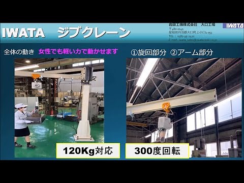 IWATA ジブクレーン