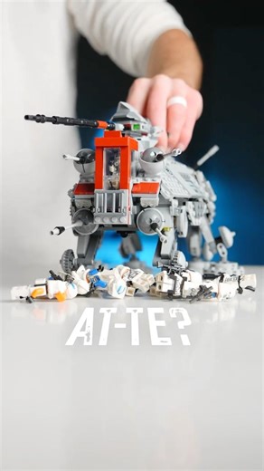 How Many LEGO CLONES Fit In The AT-TE?