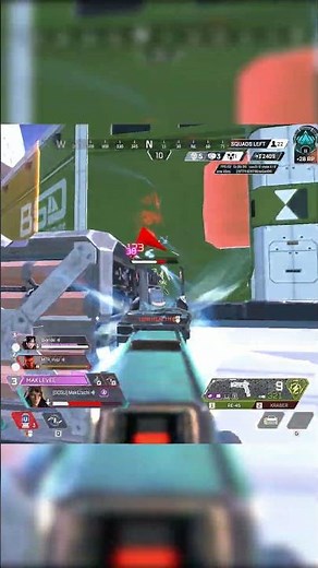 キャラコンと射線管理が上手いゴキブリ [Apex Legends] #shorts