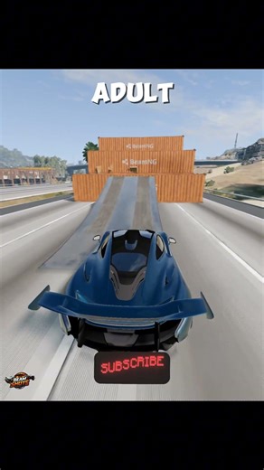 How People Jump With Cars | Beamng Drive | #shorts #beamngdrive