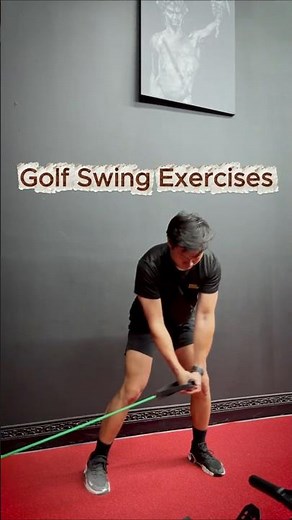 Golf Swinging Exercises - Branded Cable Rotation #golf