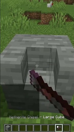 ⚡Link to the mod in the comments⚡Chisel and Bits #chisel #mods #smallblocks