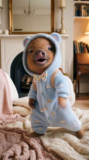 The wobbly dance! #pigsoftiktok #funnyanimals #drunkdance #cute #piggy