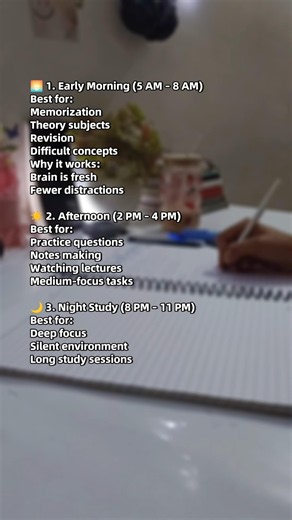 Best time to study for the lazy students like me 📚⏰ #studymotivation #studytime #shorts