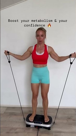 Active recovery workout shake 🔥 #vibrationplate #challenge #motivation