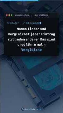 Big-O-Notation: Von schnell zu lahm erklärt
