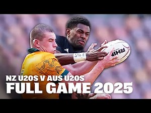 TRC Under 20s New Zealand v Australia | FULL GAME