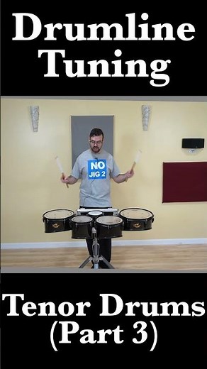 How to Tune Marching Tenor Drums (part 3)