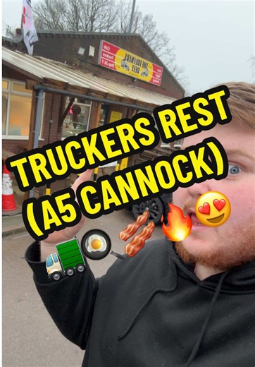 Truckers Rest: Large Breakfast Review in Cannock