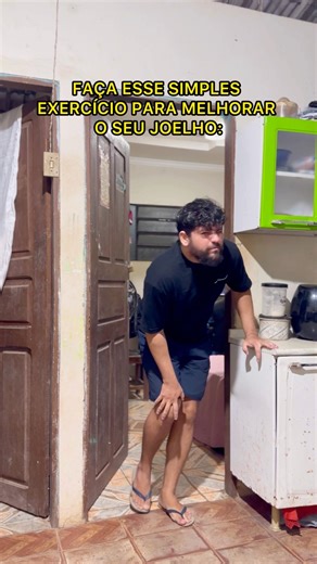 Isso é ótimo pra quem sofre dor no joelho hahahaha