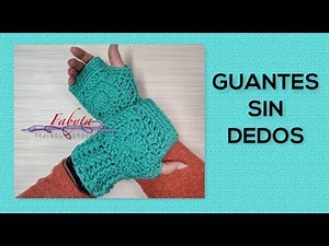 Crochet fingerless gloves or granny mittens
