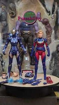 Part 2 Cpt Marvel & Pepper Potts 2 pack #actionfigure #review #actionfigures #hasbro #toys #marvel