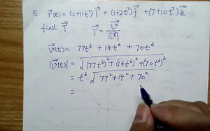 Vector function: arc length, unit tangent, unit normal, curvature