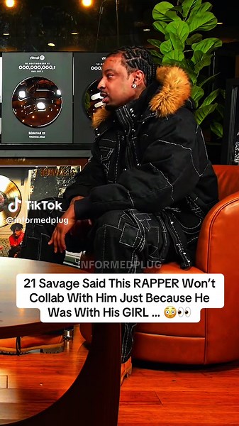 21 Savage Said This RAPPER Won’t Collab With Him Just Because He Was With His GIRL … 😳👀 #21savage #bigbank #fyp #viral #teamwork