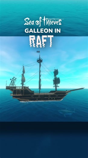 Here's how to build a galleon from Sea of Thieves in Raft. Full tutorial out now! #raft #tips #tipsandtricks #rafting #raftsurvival #fyp #fypシ #fypgame #gamestiktok #rafttok #Alidove #raftgame #build #timelapse #tutorial