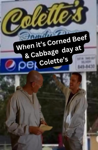 1.1K views · 15 reactions | ️ "Enjoy the beloved Thursday dinner tradition of our Corned Beef and Cabbage, a perennial favorite." ️ It’s Thursday or as it’s known in the Bay “Corned Beef and Cabbage Day at Colette’s”  Our Famous Corned Beef and Cabbage $16.99  Eat-In, Takeout and Delivery  902-849-8430 #cornedbeef#glacebaydiner # glacebayrestaurant #familyrestaurant #eatlocal friends | Colettes | Facebook