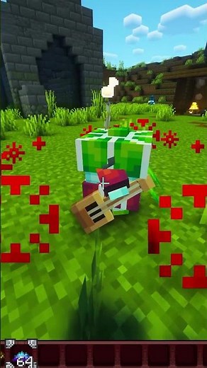 Minecraft'ta BÜYÜCÜ MİNYONLAR MODU! Modun ismi: Alshanex's Familiars #minecraft #shorts