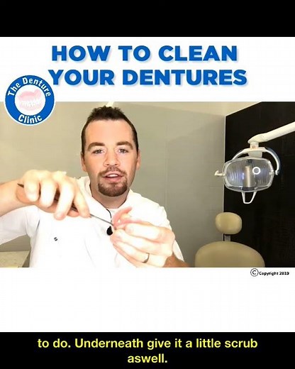 Expert Explains: How You Should Clean Your Dentures