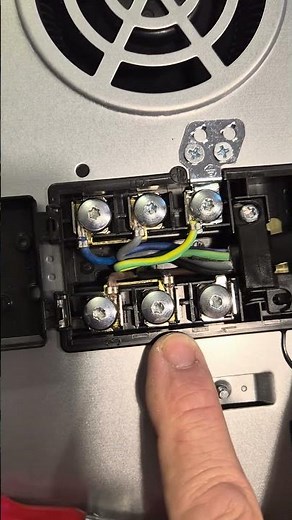 collegamenti del piano a induzione #electrician #elettrico #electric #elettricista