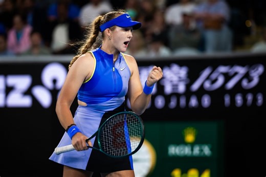 Мирра Андреева вышла в 1/8 финала Australian Open — 2026, победив Русе в двух сетах
