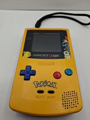 Backlit Pokémon Edition Gameboy Color Console For Parts Or Repair | eBay