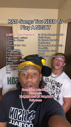 Late Night R&B Vibes with MUTT by Leon Thomas III