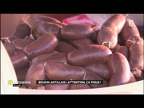 Caribbean blood sausage: be careful, it's spicy!