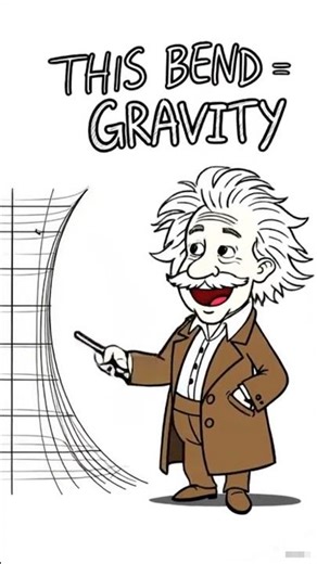 Gravity | Space time curvature| General theory of relativity| Einstein| Newton